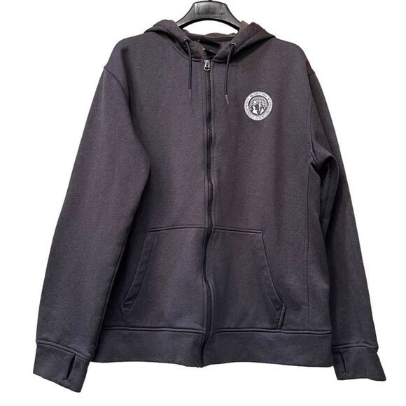 BURTON Zip Front Logo Hoodie Jacket L - Picture 1 of 7
